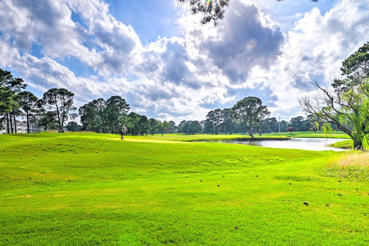 Bright Myrtle Beach Condo On Golf Course With Pool! Exterior photo